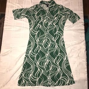 H&M safari shirt dress.